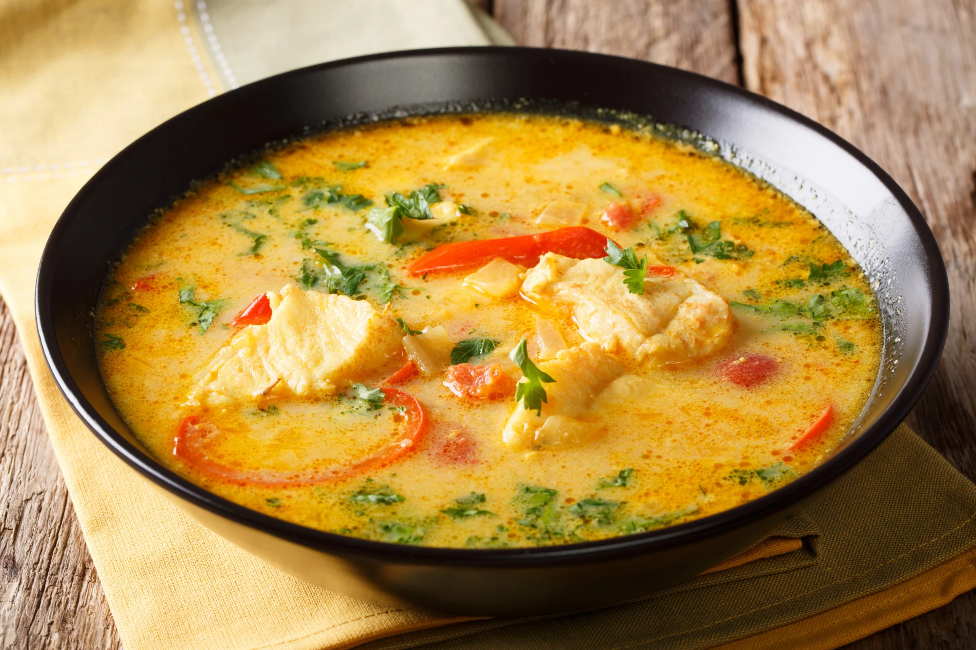 Receita de Moqueca de Peixe Cação