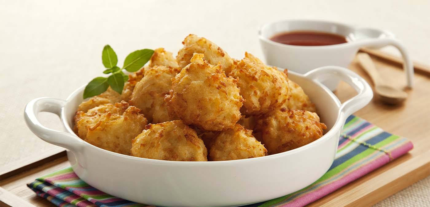 Receita de Bolinho de Arroz