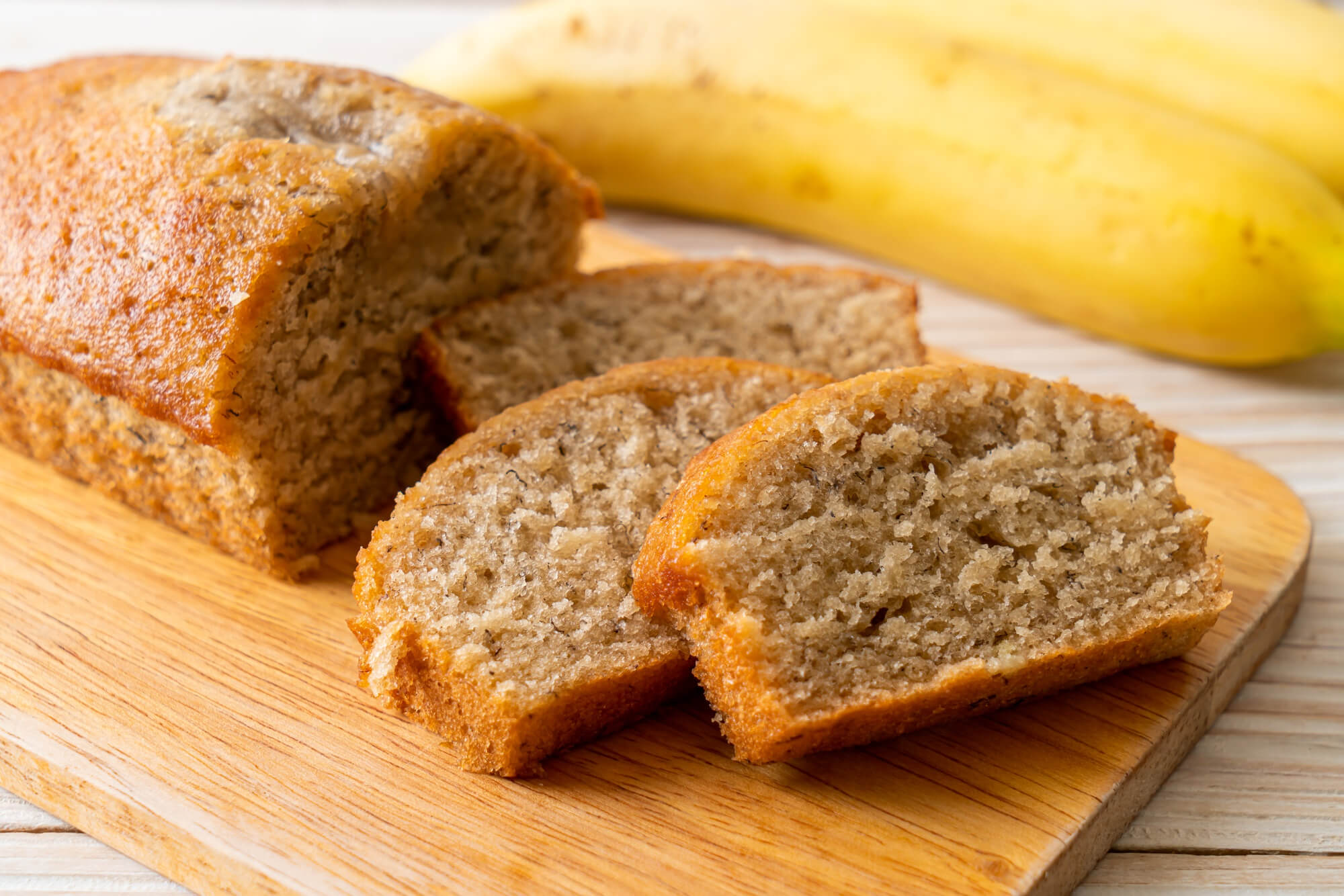 Bolo de Banana com Canela