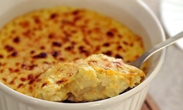 Fricassê de Frango com Creme de Milho Cremoso