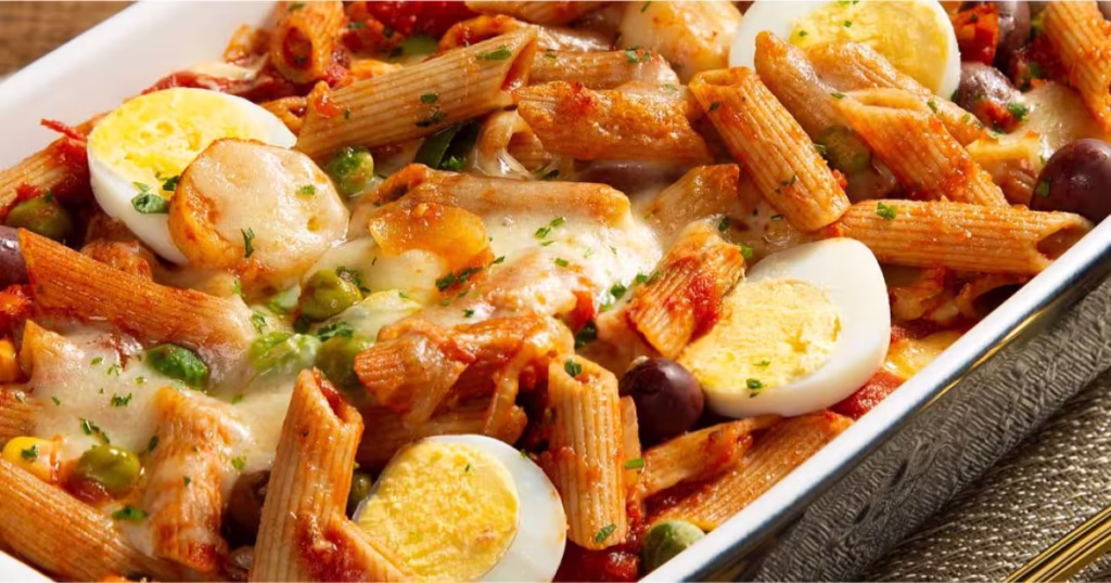 Macarrão à Portuguesa de Forno