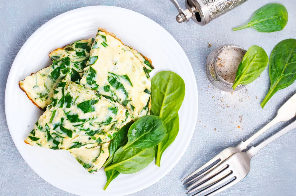 Omelete Verde com Escarola – Receita Top