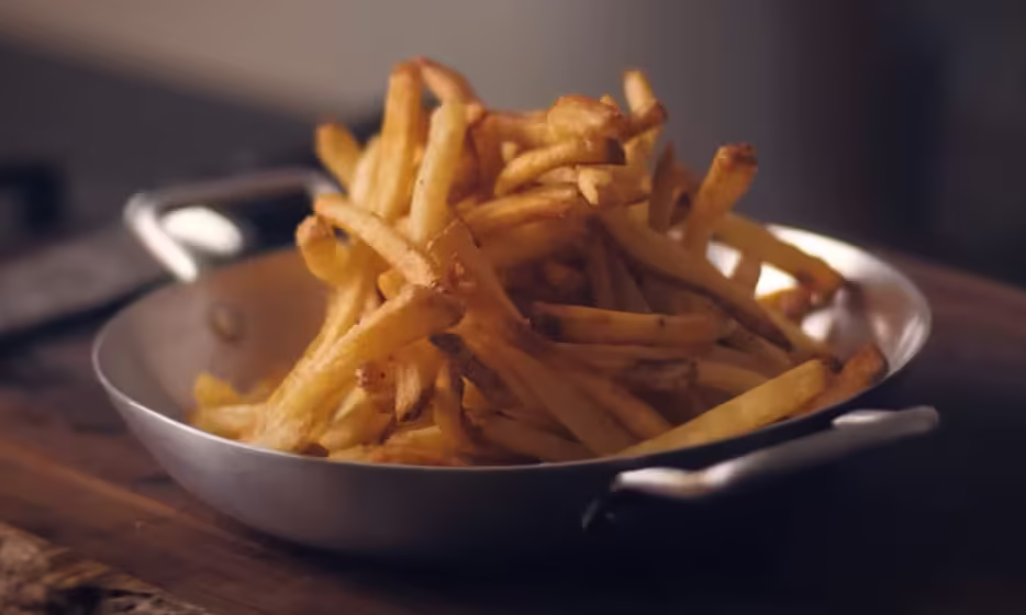 Batata Frita Crocante e Sequinha