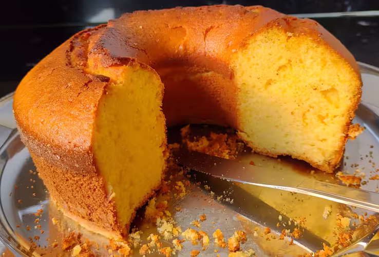 Bolo de Fubá Fofinho