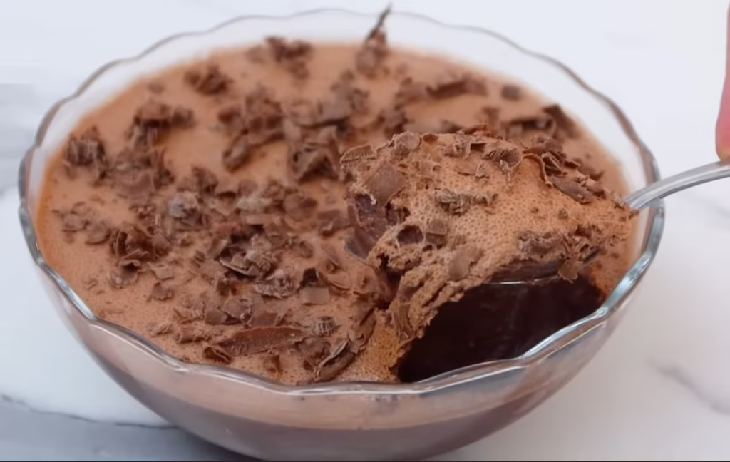 Mousse de Chocolate com Nescau