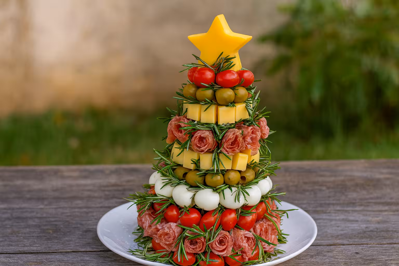 Árvore de Frios Decorada para Natal