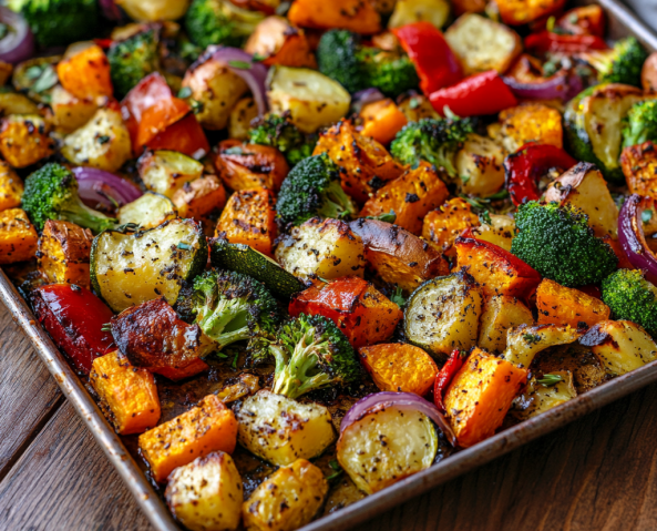 Legumes Assados no Forno