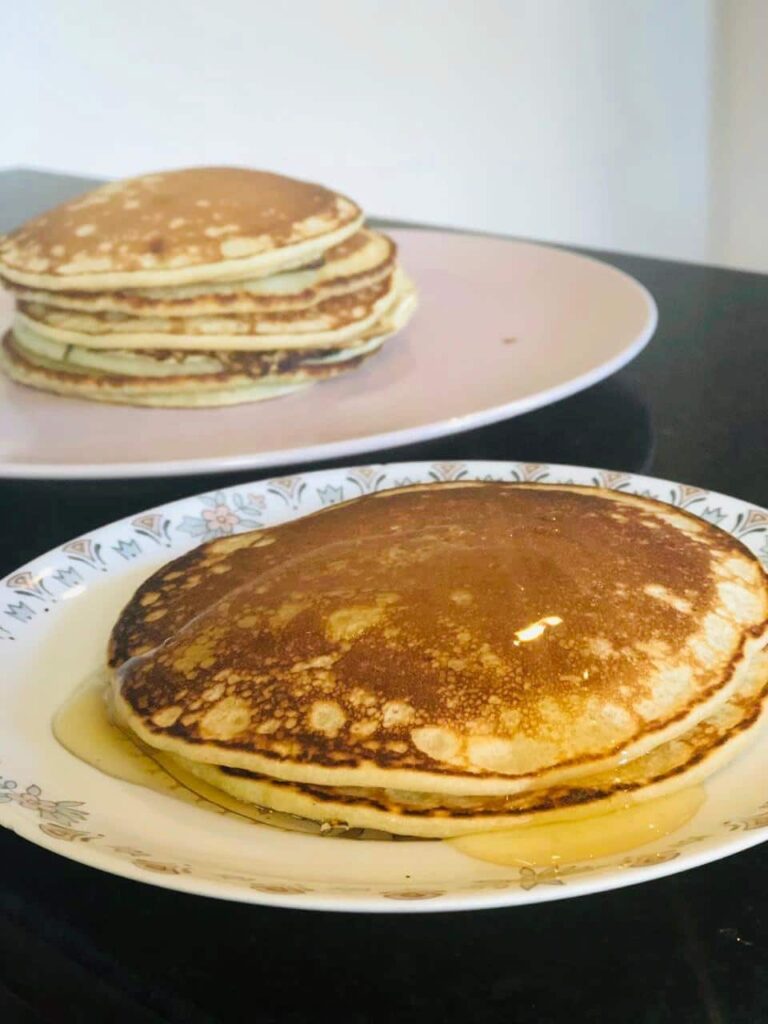 Panqueca Proteica de banana e whey