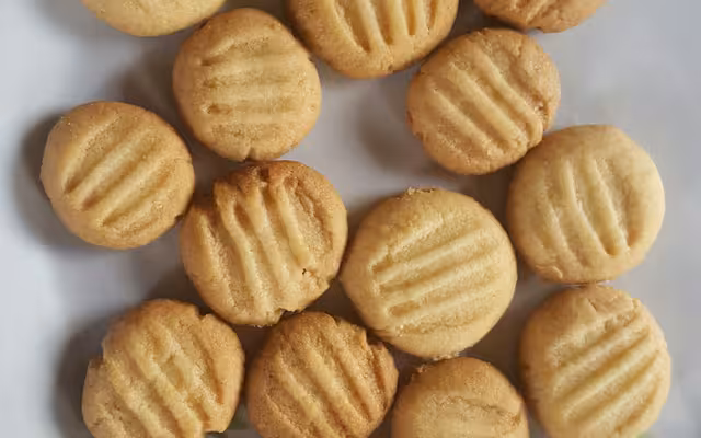 Biscoitos amanteigados