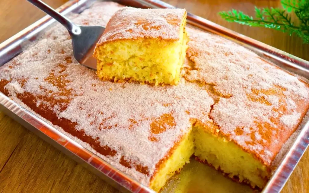 Bolo de Banana de Liquidificador