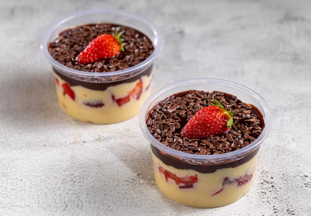 Copo da Felicidade: Sobremesa Criativa