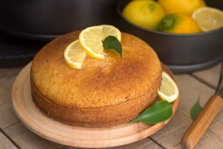 Bolo de Limão com Lavanda