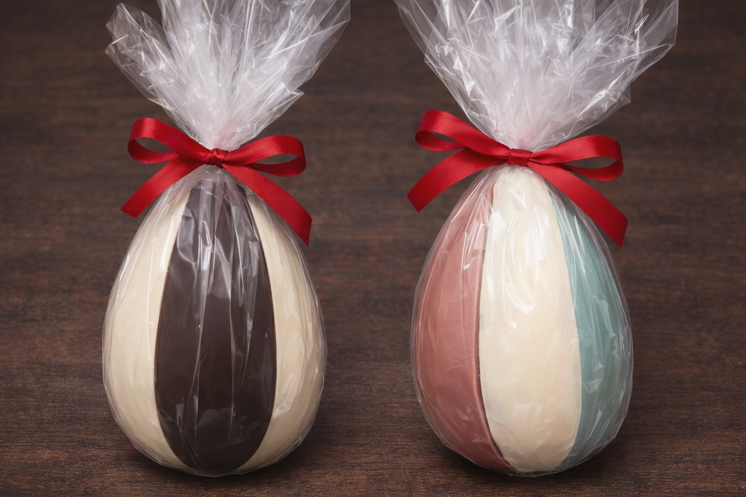 Ovo de Páscoa em Fatias com Seis Sabores