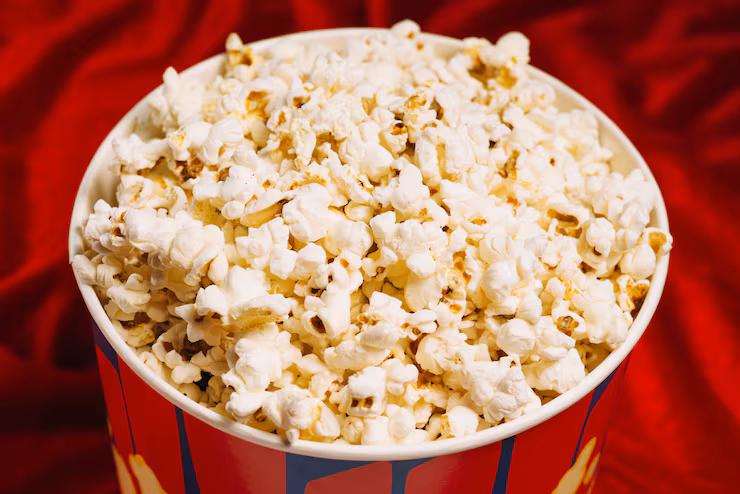 Pipoca Salgada de cinema