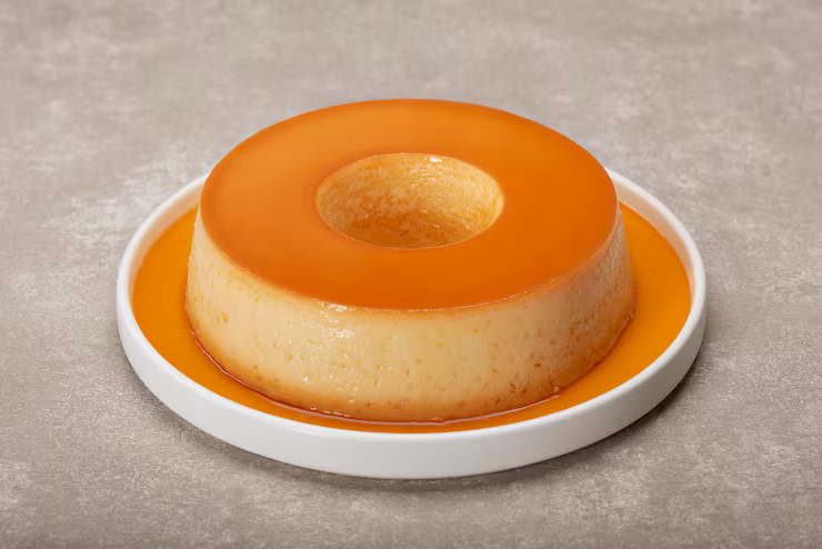 Pudim Cremoso na Air Fryer