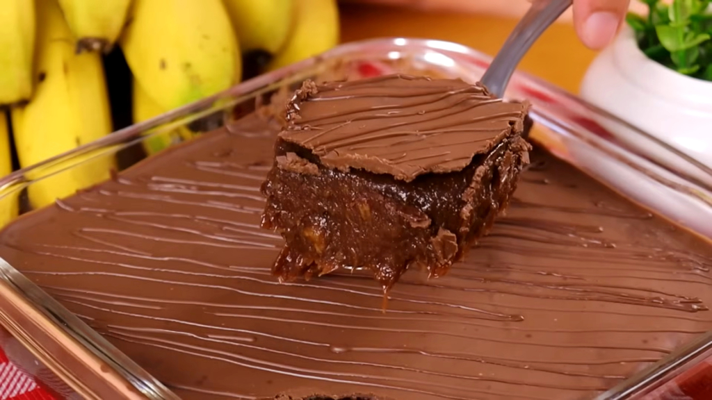 Bombom de Banana na Travessa