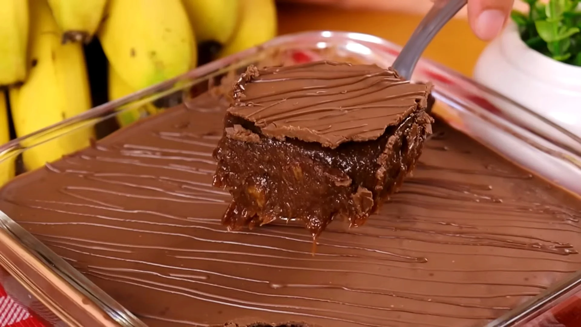 Bombom de Banana na Travessa