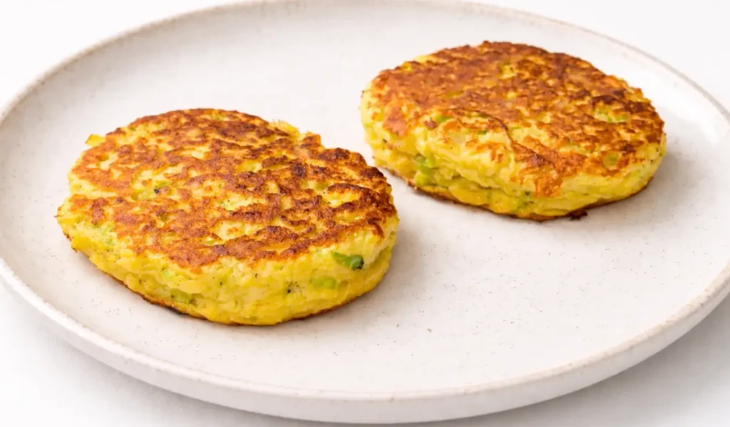 Tortinha saudável de Chuchu na Frigideira