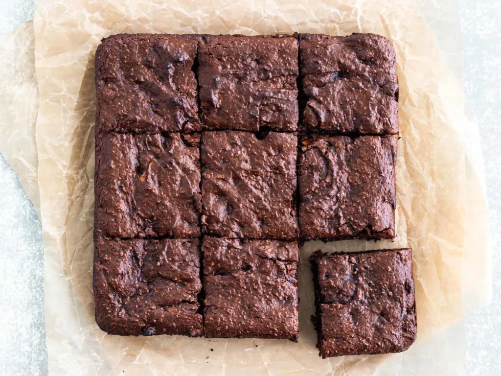 Brownie de Batata Doce Vegano e Sem Glúten