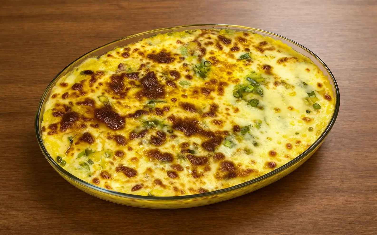 Receita tradicioanl de chica doida gratinada e dourada no forno