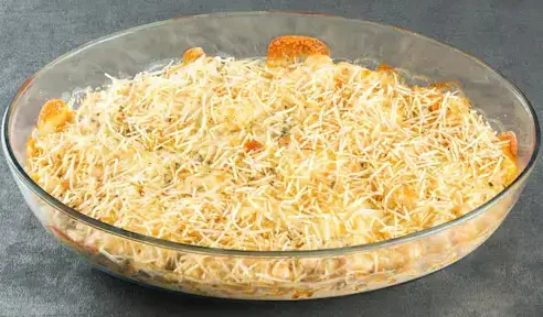 Fricassé de Frango Cremoso com Batata Palha