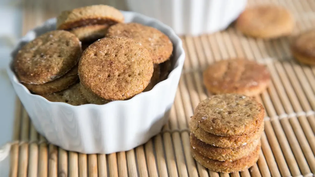 Biscoito de banana, aveia e mel sem açucar