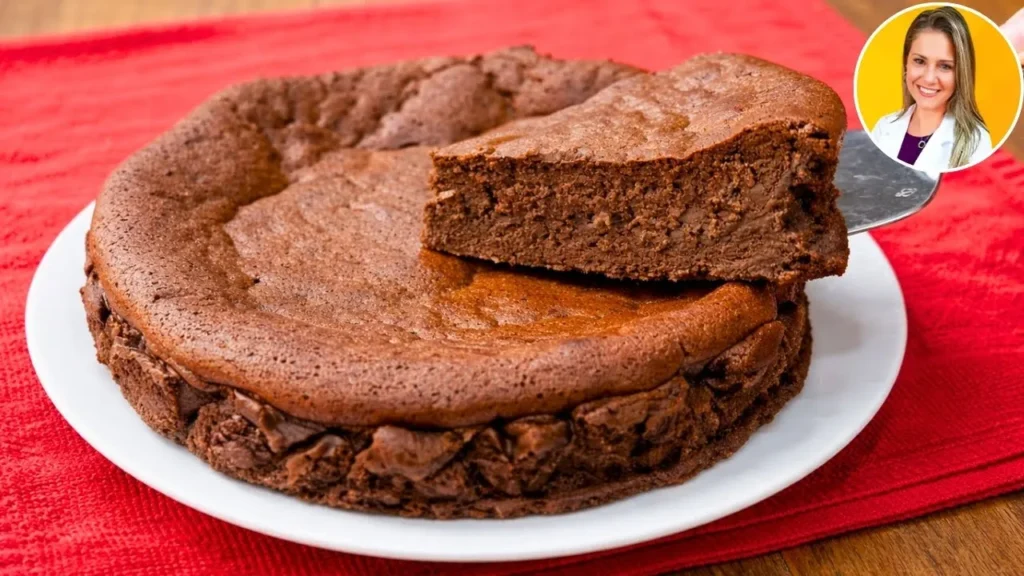 Bolo de Chocolate Sem Farinha e Sem Açúcar