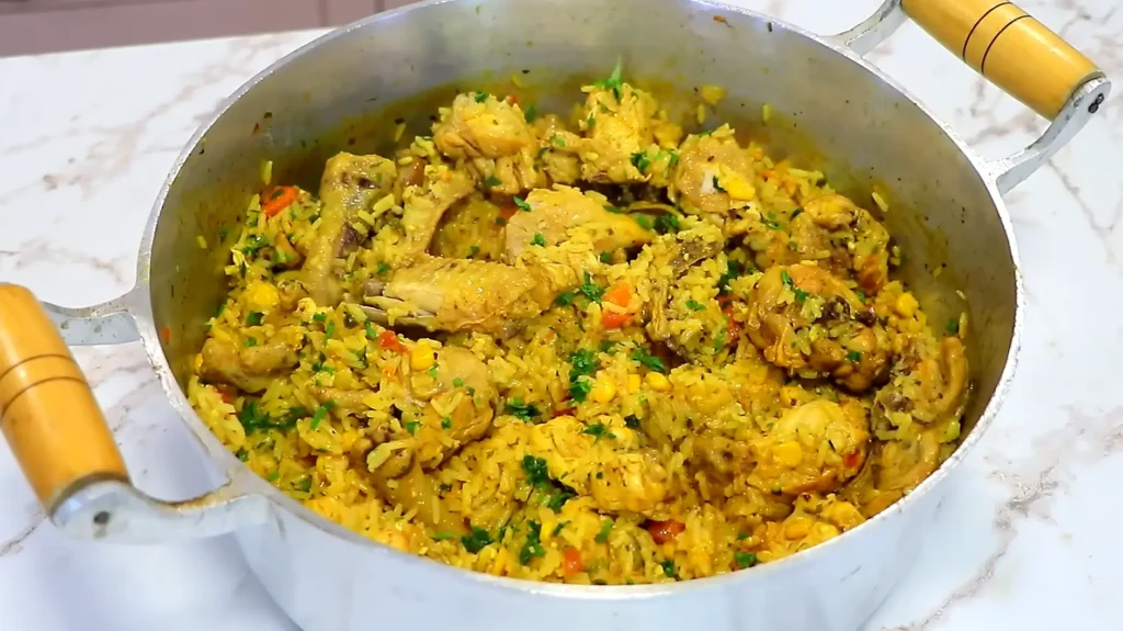 Galinhada Simples em Uma Panela Só