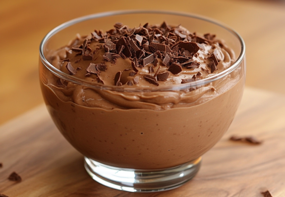 Sem leite condensado: essa mousse de chocolate com 3 ingredientes surpreende