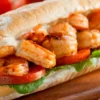 Sanduíche de Camarão