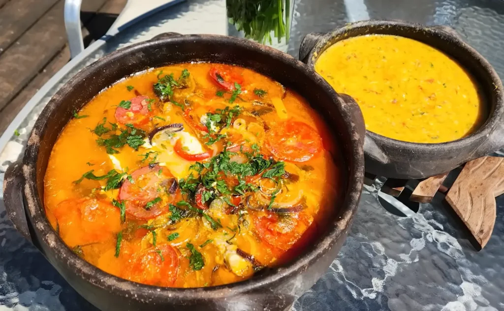 Moqueca de Peixe com Pirão