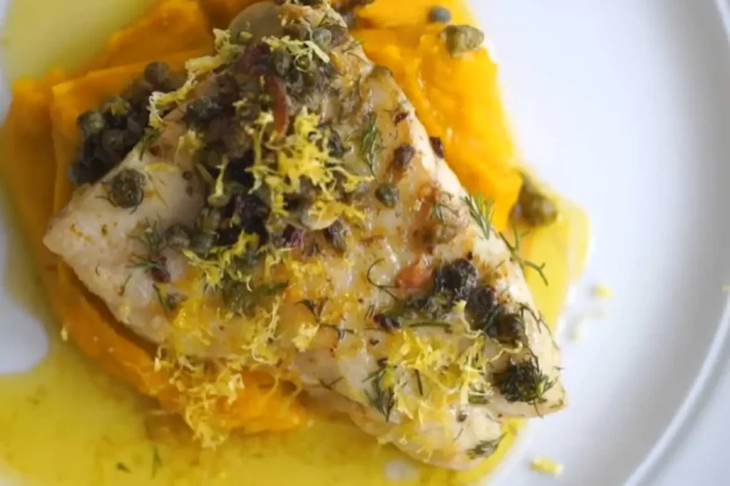 Robalo ao Molho de Alcaparras