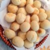 Pão de Queijo Crocante com Polvilho Azedo