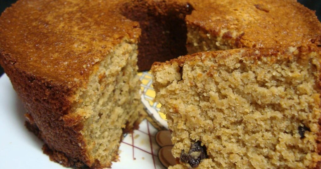 Bolo de Banana com Aveia Fácil e Saudável