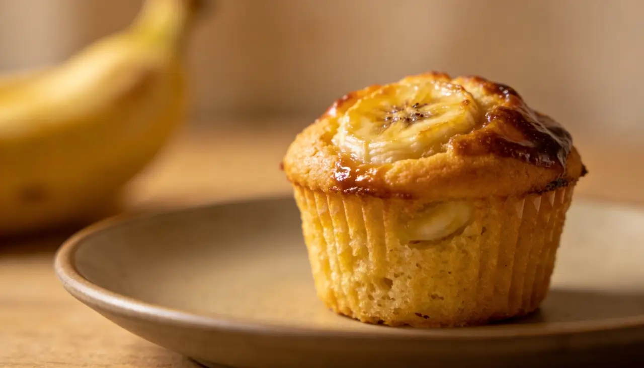Bolinho de Banana na Airfryer fácil