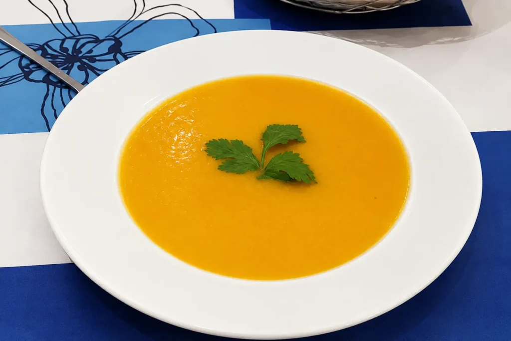 Sopa de Abóbora Cremosa e Rápida