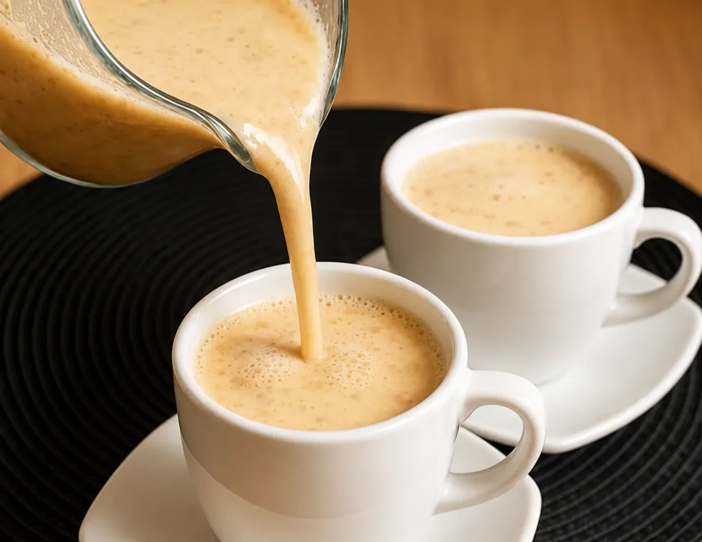 Chá de Amendoim Cremoso