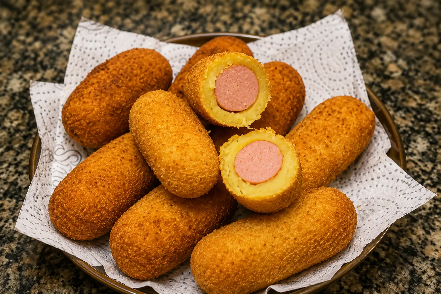 Enroladinho de salsicha