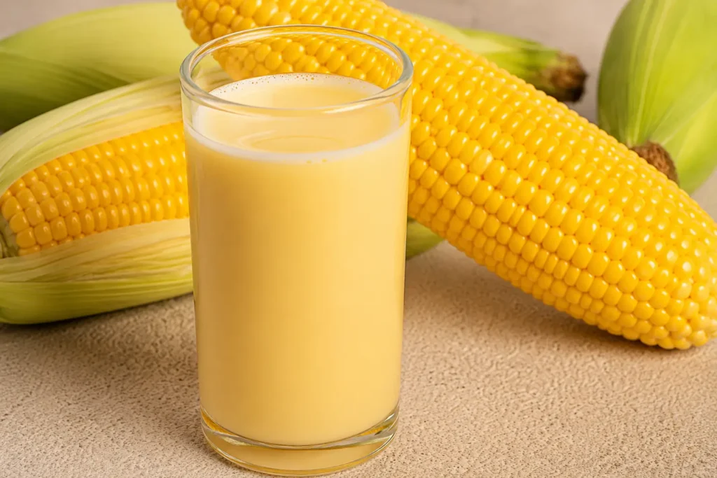 Suco Cremoso de Milho Verde