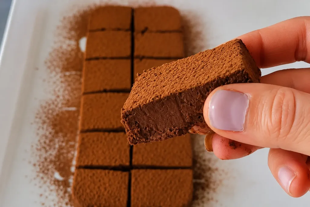 Fudge de Chocolate com Couve-Flor