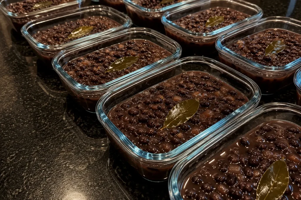 Feijão Preto Temperado para Congelar