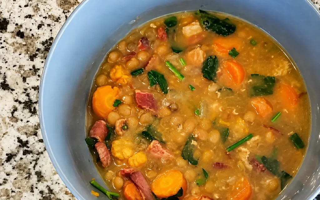 Sopa de Lentilha Prática