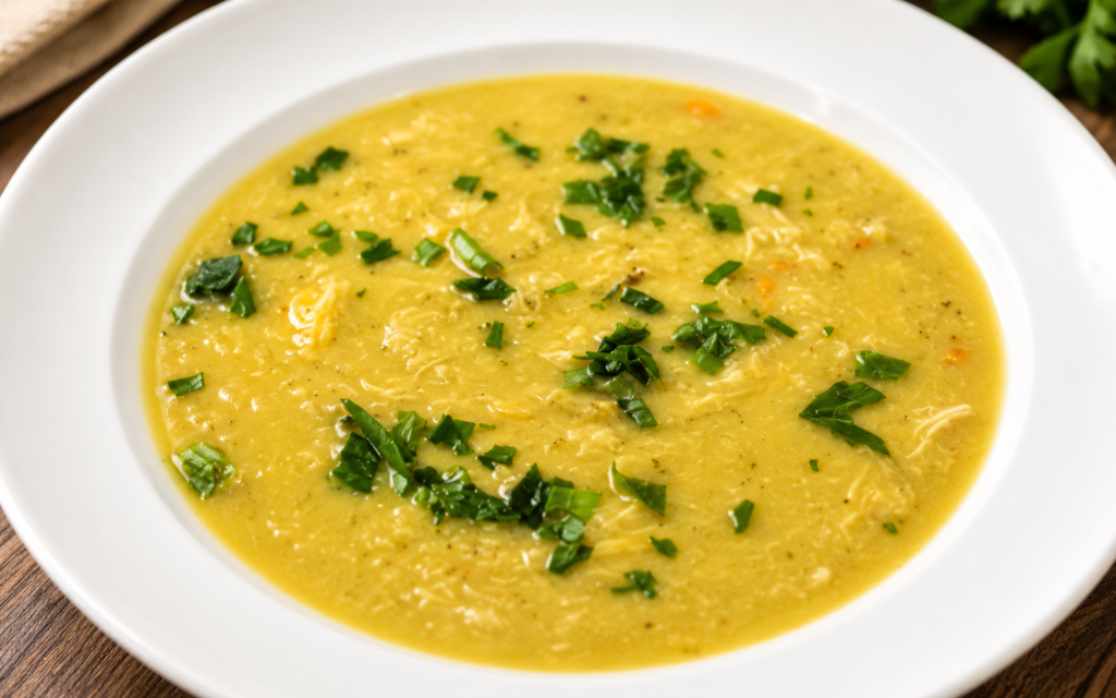 Sopa de Ervilha Simples e Saborosa
