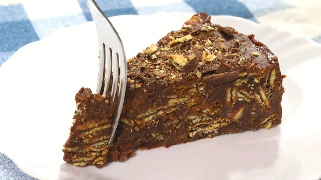 Torta de Palha Italiana Simples e Deliciosa