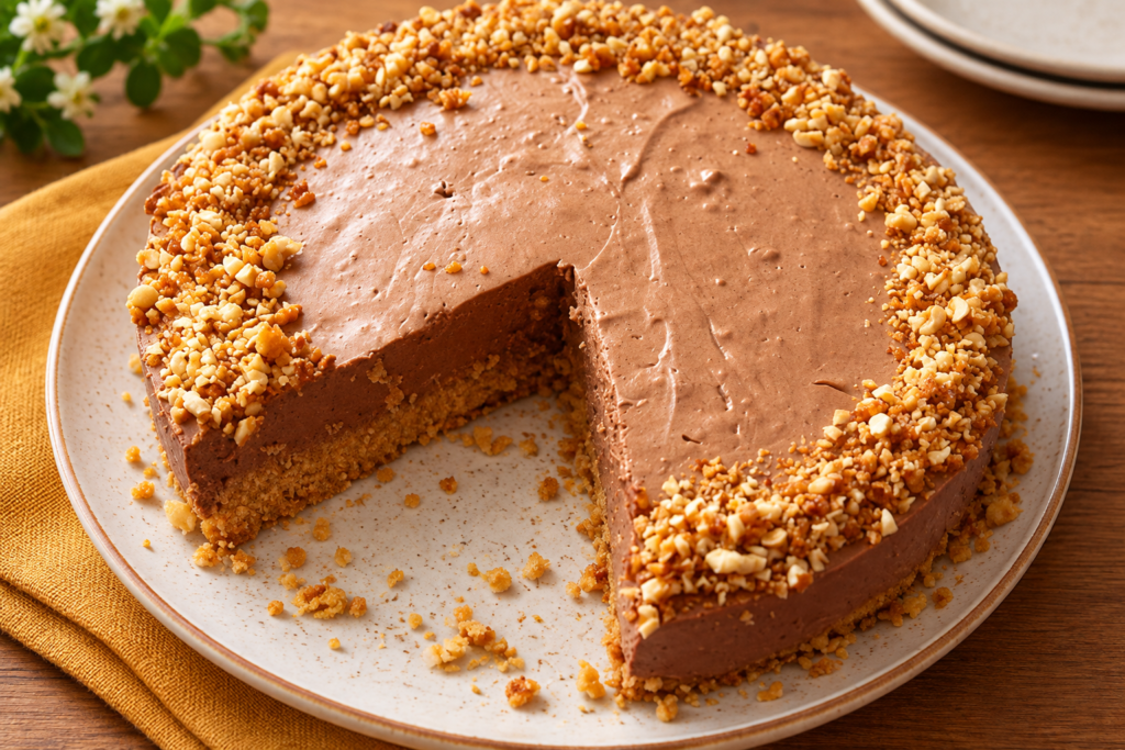 Semifreddo Crocante de Chocolate Fácil e Deliciosa